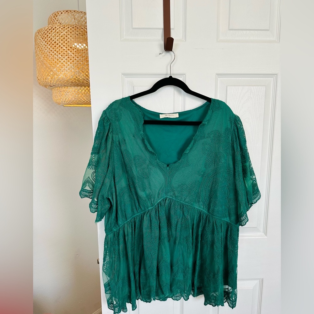 a beautiful soul, lacy blouse size c